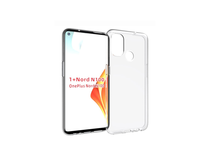 OnePlus Nord N100 - Shockproof gummi cover - Transparent