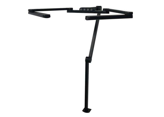 Skrivebordslampe - LED - Tranformerbar - 1300 Lumen - Sort