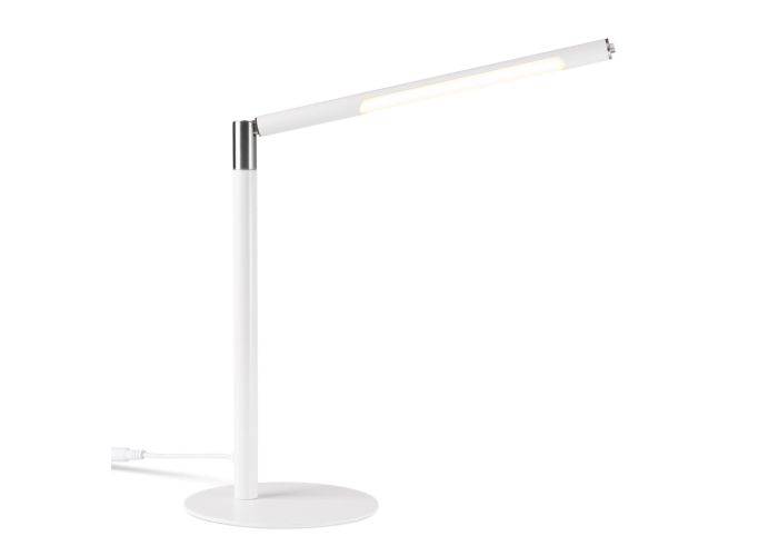 Minimalistisk Skrivebordslampe - Hvid - 200 Lumen
