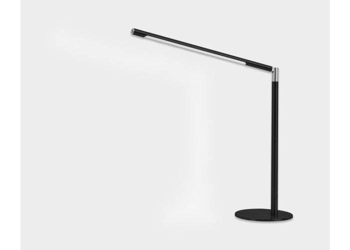 Metal Skrivebordslampe - Med Base og Transformbar arm - Sort