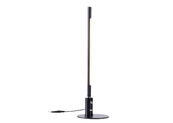 Minimalistisk Skrivebordslampe - Med Base - Sort