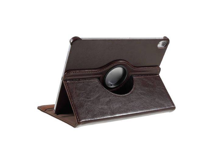 iPad Air 10.9 (2022/2020) - Azmaro Ægte Læder cover 360 grader roterbar - Brun