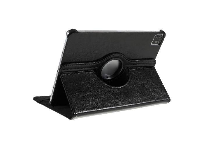 iPad Pro 11 (2021/2020/2018) - Azmaro Ægte Læder cover 360 grader roterbar - Sort