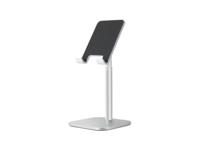 iPhone/Tablet Holder i Sølv - Fleksibel Aluminium Design - WERGON Ida