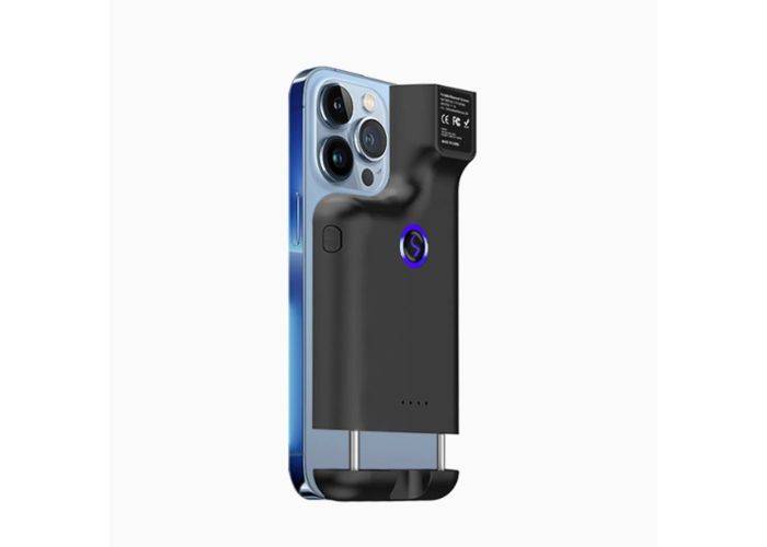 Bærbar 2D Bluetooth Stregkodescanner R75 - Med clip til smartphone