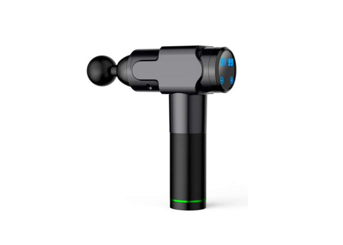 Wellness - Massagepistol - til massage - 6 Hastigheder - Sort