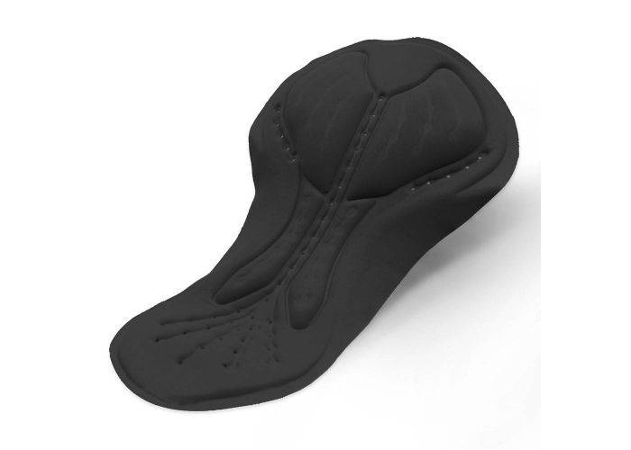 Gel pad til Cykelbukser - M/K - str. 35 * 20.5cm - Type 1 - Sort