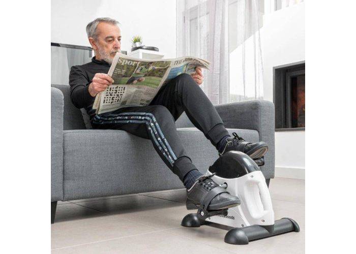 Mini Pedaltræner/motionscykel - LED display & Justerbar modstand