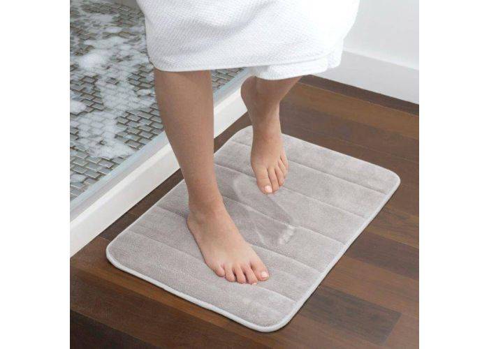 Skridsikker Bademåtte med memoryskum 55x40 cm