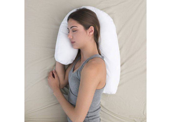 Ergonomisk pude i u-form - sikrer dig bedre søvn