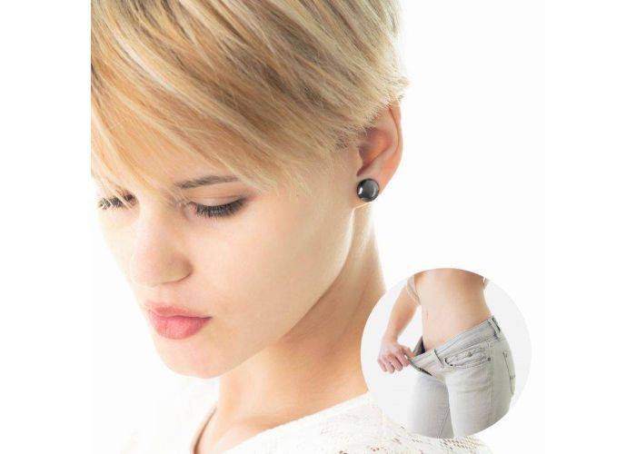 Biomagnetiske slankende øreringe