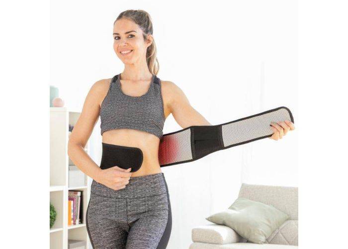 Termisk korrigerende bælte med turmalinmagneter