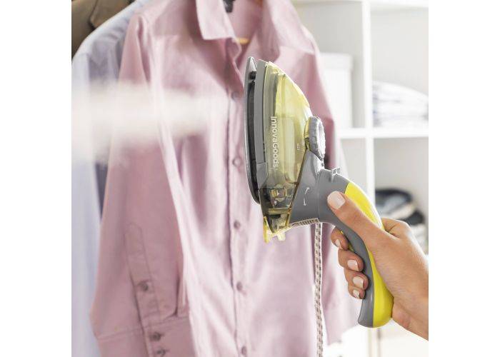 Mini dampstrygejern / Steamer 800W - lodret og vandret