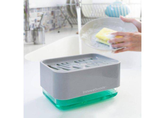 Smart 2-i-1 sæbedispenser til håndvasken
