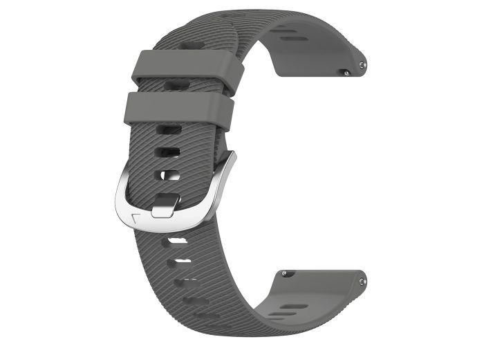 Garmin Approach S50 / S40 - Silikone urrem 20mm - Mørkegrå