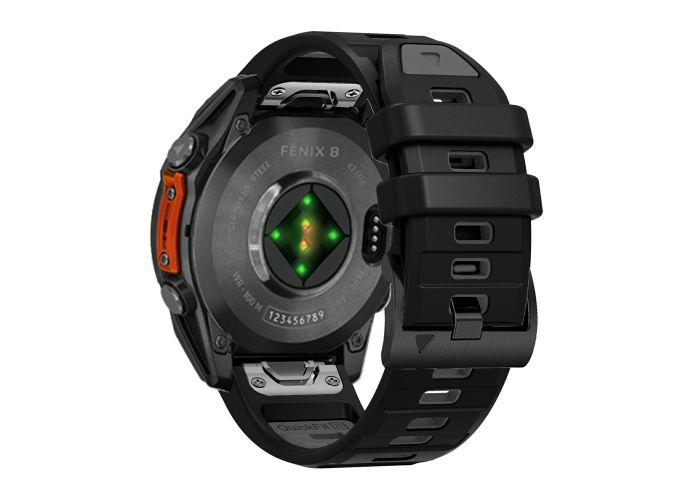  Garmin EPIX Gen 2 / EPIX Pro Gen 2 - Silikone urrem 22mm med QuickRelease - Sort