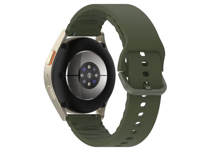Samsung Galaxy Watch / Watch 3 - Silikone urrem 22mm - Militærgrøn