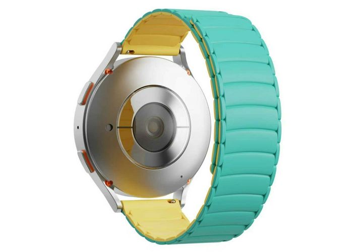 Coros Apex 42 mm - Magnetisk urrem i silikone 20mm - Grøn