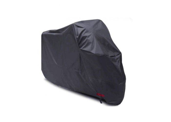 Overtræk til scooter / Motorcykel - 220 x 95 x 110cm - Str. L - Sort