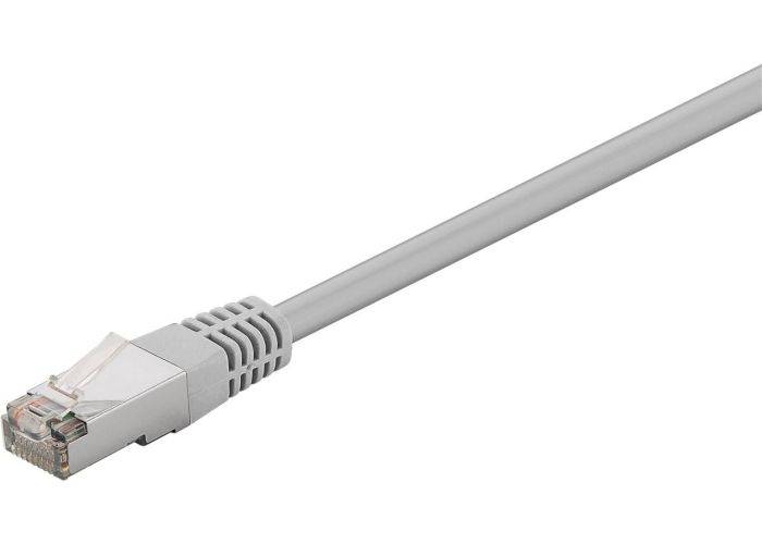 Cat 5e F/UTP Netværkskabel - Slim - Grå - 3 m