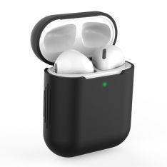 Apple AirPods - Silikone beskyttelses cover til opladerbox - Sort