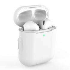 Apple AirPods - Silikone beskyttelses cover til opladerbox - Hvid