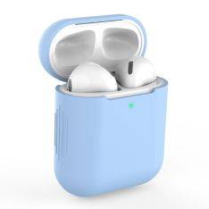 Apple AirPods - Silikone beskyttelses cover til opladerbox - Blå