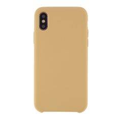 iPhone X / XS - Azmaro Tyndt Silikone cover - Lysebrun