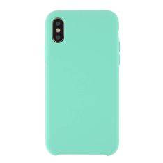 iPhone X / XS - Azmaro Tyndt Silikone cover - Cyan