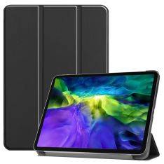 iPad Pro 11 (2021/2020/2018) - Tri-Fold læder cover - Sort