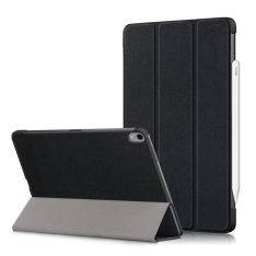 iPad Air 11 (2024/2025/2026) / Air 10.9 (2022/2020) - Tri-Fold læder cover m/wake up/sleep - Sort