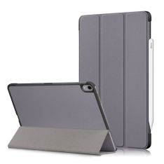 iPad Air 11 (2024/2025/2026) / Air 10.9 (2022/2020) - Tri-Fold læder cover m/wake up/sleep - Grå