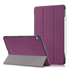 iPad Air 11 (2024/2025) / Air 10.9 (2022/2020) - Tri-Fold læder cover m/wake up/sleep - Lilla