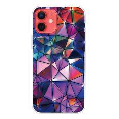 iPhone 13 mini - Gummi cover - Printet design - Diamant