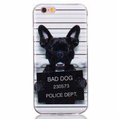 iPhone 6/6s - mønstret gummi cover - Bad Dog
