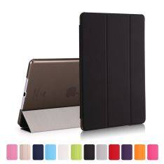 iPad 9.7 (2017 / 2018) - Pu læder cover Tri-fold stand - Sort
