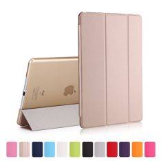 iPad 9.7 (2017 / 2018) - Pu læder cover Tri-fold stand - Guld