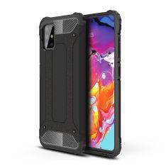 Samsung Galaxy A51 - Armor Guard Hybrid cover - Sort