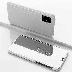 Samsung Galaxy A71 - View Window mirror cover - Sølv