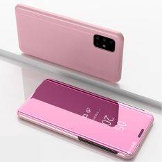 Samsung Galaxy A71 - View Window mirror cover - Rosa guld