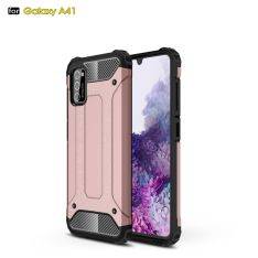 Samsung Galaxy A41 - Armor Guard Hybrid cover - Rosa guld