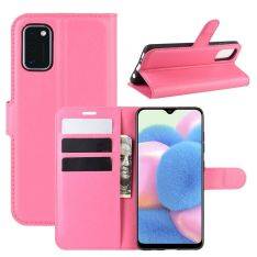 Samsung Galaxy A41 - Læder cover / pung - Rosa