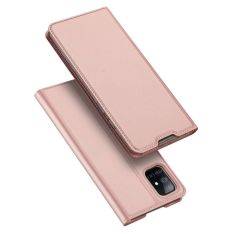 Samsung Galaxy M51 - DUX DUCIS skin pro læder cover - Rosa