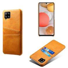 Samsung Galaxy A42 5G - KSQ Hard cover m/kortholdere - Orange