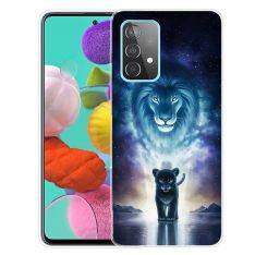 Samsung Galaxy A32 5G - Gummi cover - Printet Design - Løve