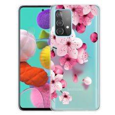 Samsung Galaxy A32 5G - Gummi cover - Printet Design - Røde blomster