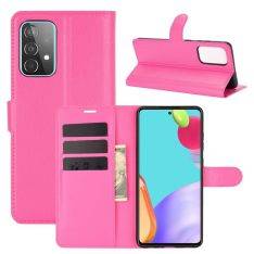 Samsung Galaxy A52s 5 G / A52 5G / A52 - Læder cover / pung - Rosa