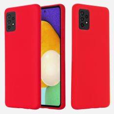 Samsung Galaxy A52 4G/5G/ A52s 5G - Azmaro Tyndt Silikone cover - Rød