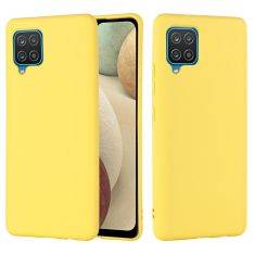 Samsung Galaxy A22 4G - Azmaro Tyndt Silikone cover - Gul