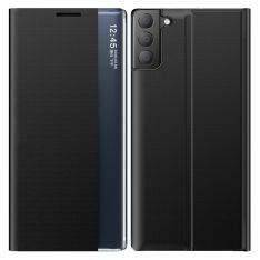 Samsung Galaxy S21 FE 5G - View Window læder cover - Sort